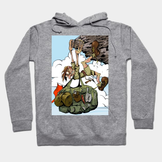 Cliff Hanger Hoodie by Tony Morgan